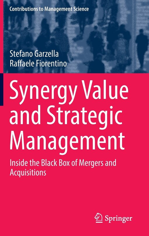Couverture_Synergy Value And Strategic Management