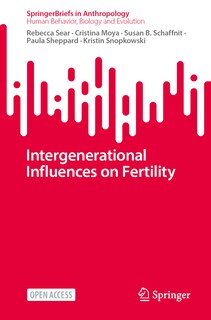 Front cover_Intergenerational Influences On Fertility