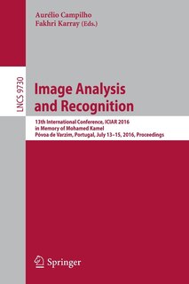 Couverture_Image Analysis and Recognition