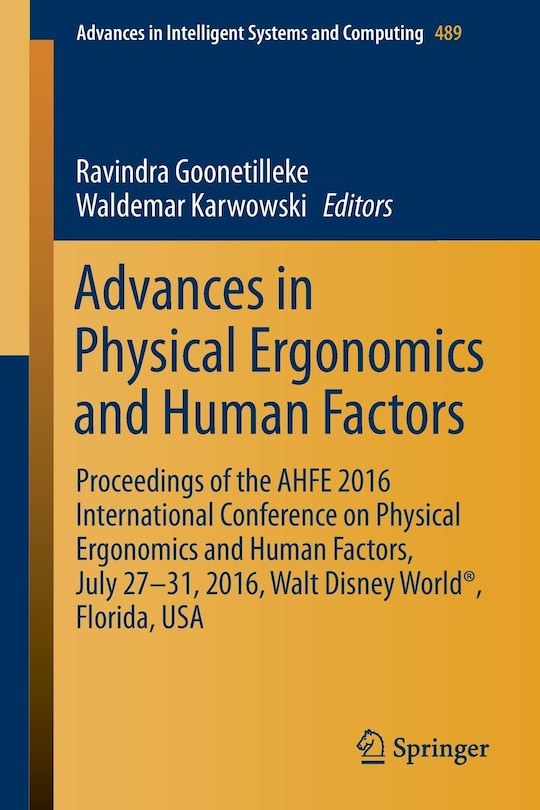 Couverture_Advances in Physical Ergonomics and Human Factors