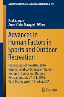 Front cover_Advances in Human Factors in Sports and Outdoor Recreation