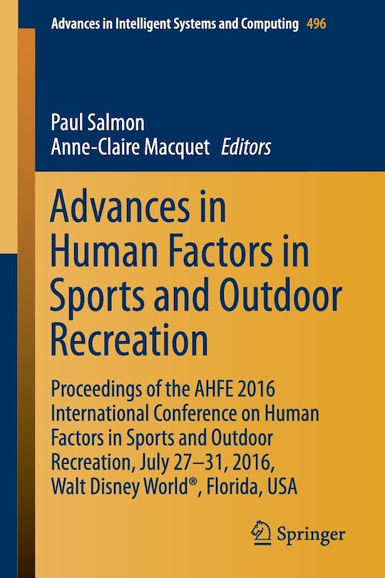 Front cover_Advances in Human Factors in Sports and Outdoor Recreation