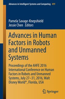 Front cover_Advances in Human Factors in Robots and Unmanned Systems