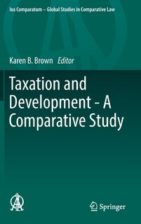 Front cover_Taxation And Development - A Comparative Study