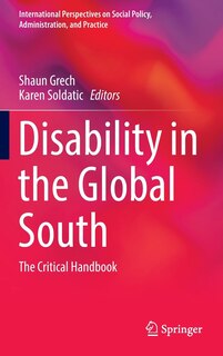 Front cover_Disability In The Global South