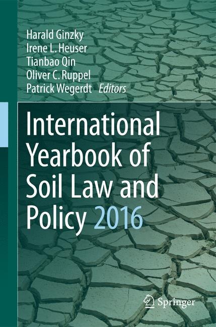 Couverture_International Yearbook Of Soil Law And Policy 2016