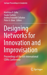 Couverture_Designing Networks For Innovation And Improvisation