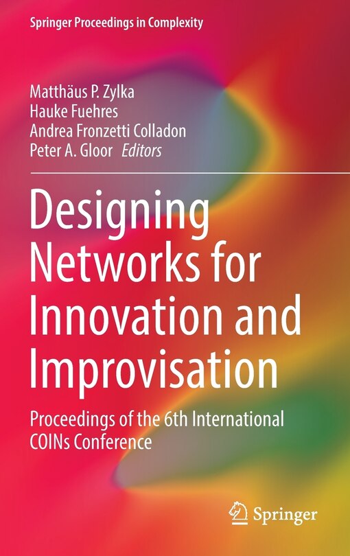 Couverture_Designing Networks For Innovation And Improvisation