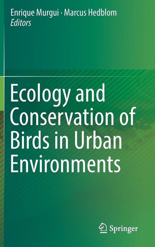 Front cover_Ecology And Conservation Of Birds In Urban Environments
