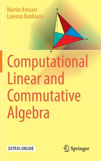 Front cover_Computational Linear And Commutative Algebra