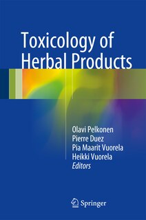 Couverture_Toxicology Of Herbal Products
