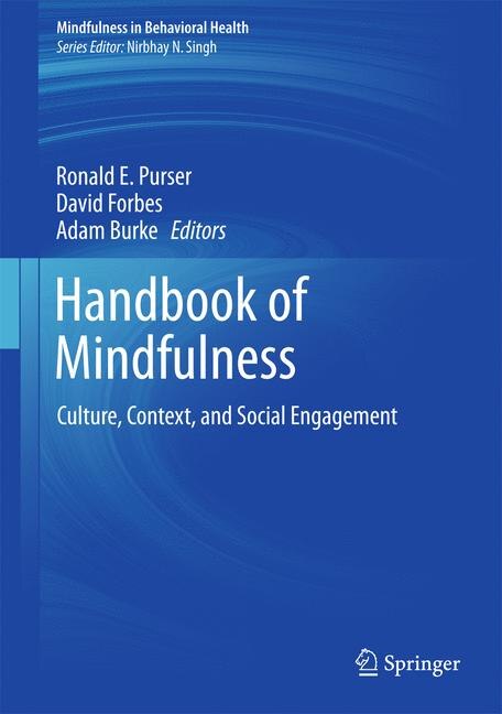 Front cover_Handbook Of Mindfulness