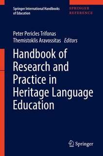 Front cover_Handbook Of Research And Practice In Heritage Language Education