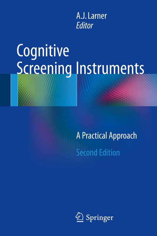 Front cover_Cognitive Screening Instruments