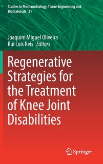 Couverture_Regenerative Strategies For The Treatment Of Knee Joint Disabilities