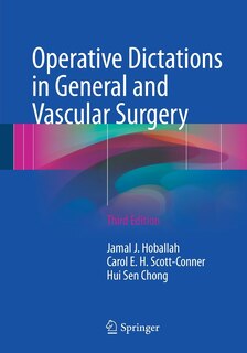 Front cover_Operative Dictations In General And Vascular Surgery