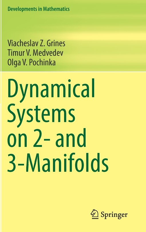Couverture_Dynamical Systems On 2- And 3-manifolds