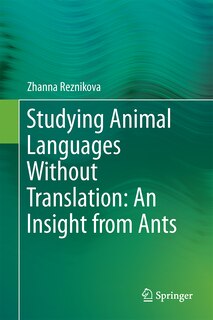 Front cover_Studying Animal Languages Without Translation