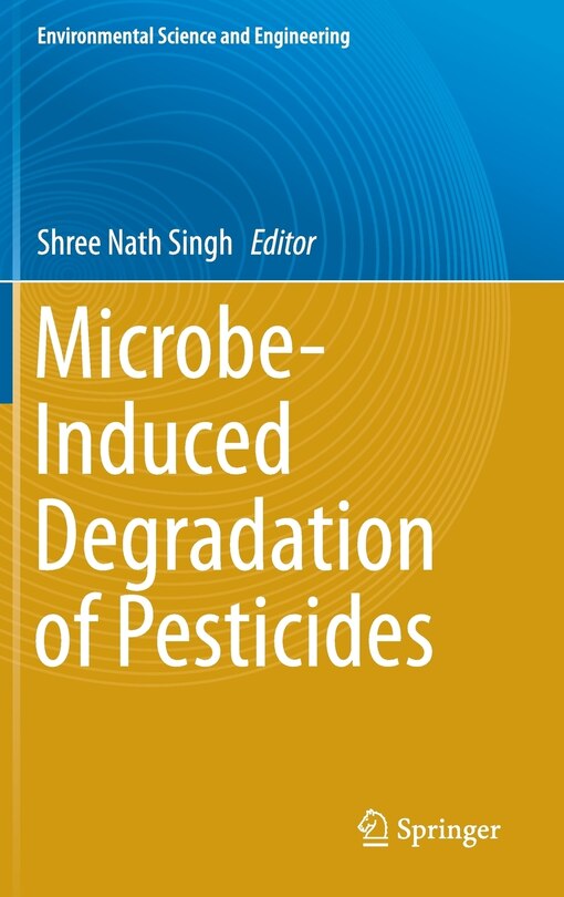 Couverture_Microbe-induced Degradation Of Pesticides