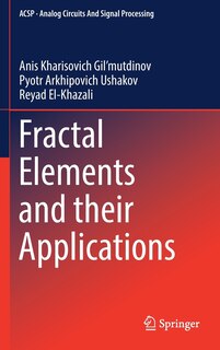 Couverture_Fractal Elements And Their Applications