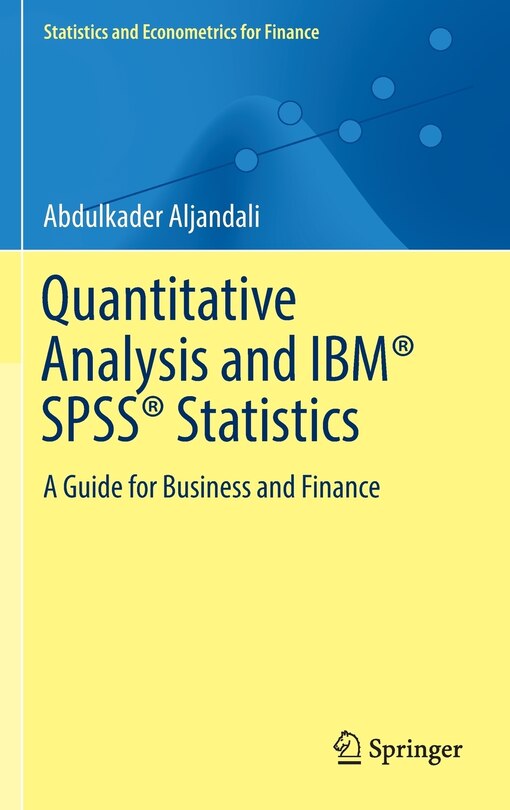 Couverture_Quantitative Analysis And Ibm Spss Statistics