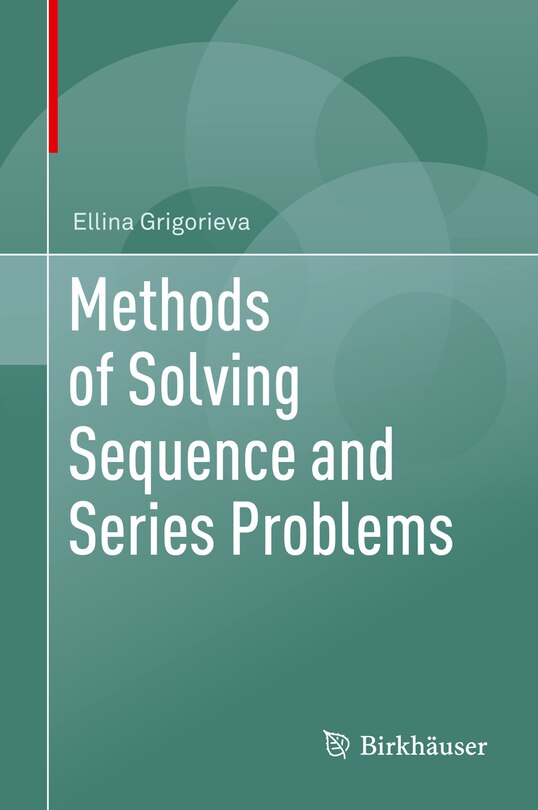 Couverture_Methods Of Solving Sequence And Series Problems
