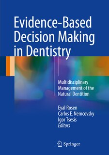 Couverture_Evidence-based Decision Making In Dentistry