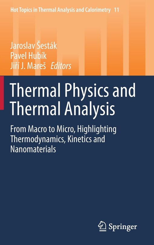 Front cover_Thermal Physics And Thermal Analysis