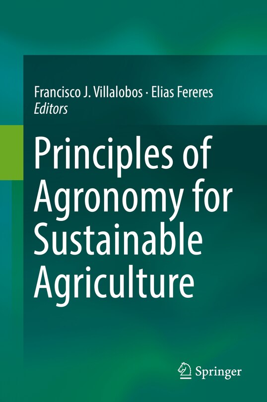 Couverture_Principles Of Agronomy For Sustainable Agriculture