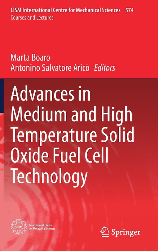 Couverture_Advances In Medium And High Temperature Solid Oxide Fuel Cell Technology