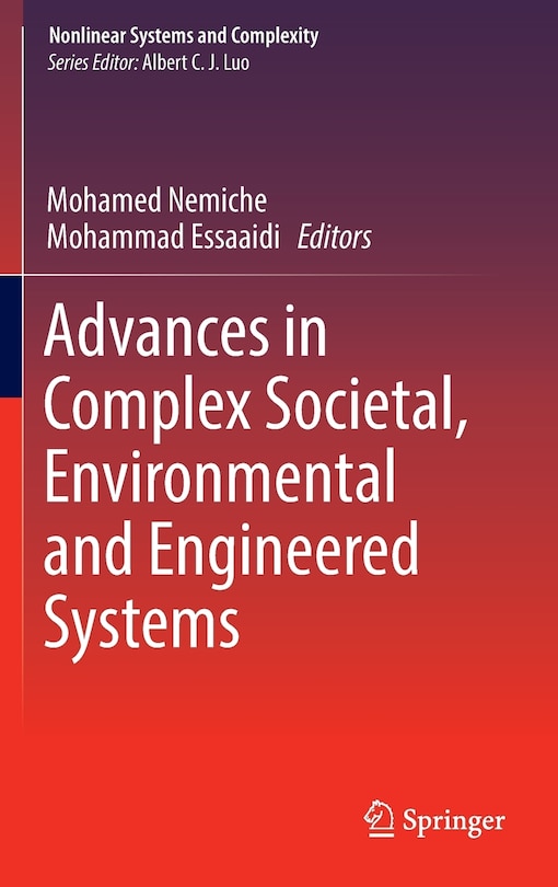 Front cover_Advances In Complex Societal, Environmental And Engineered Systems