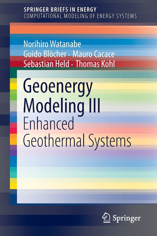 Front cover_Geoenergy Modeling Iii