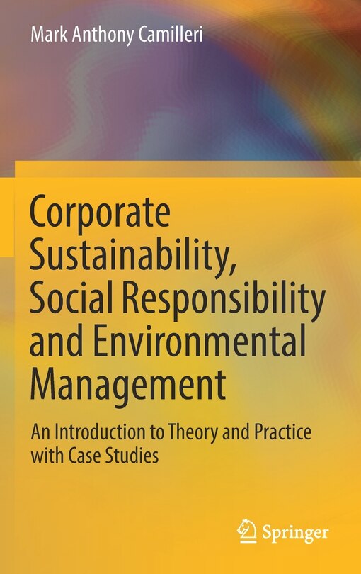 Front cover_Corporate Sustainability, Social Responsibility And Environmental Management