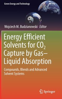 Couverture_Energy Efficient Solvents For Co2 Capture By Gas-liquid Absorption