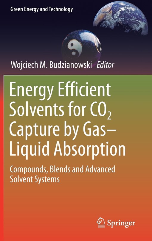Couverture_Energy Efficient Solvents For Co2 Capture By Gas-liquid Absorption