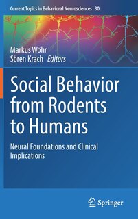 Couverture_Social Behavior From Rodents To Humans