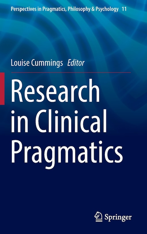 Couverture_Research In Clinical Pragmatics