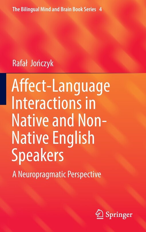 Couverture_Affect-language Interactions In Native And Non-native English Speakers