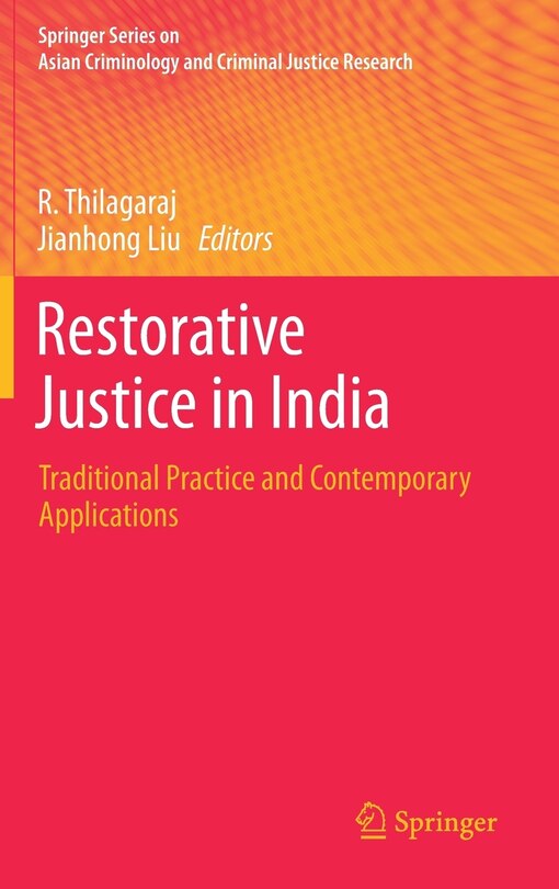 Couverture_Restorative Justice In India