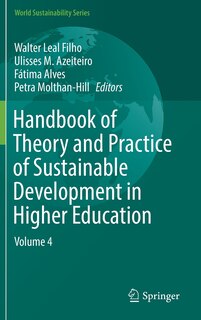 Couverture_Handbook Of Theory And Practice Of Sustainable Development In Higher Education