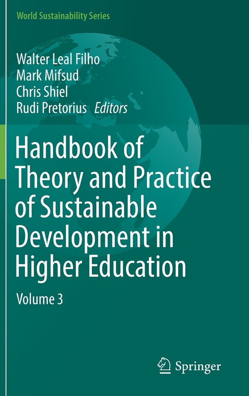 Couverture_Handbook Of Theory And Practice Of Sustainable Development In Higher Education