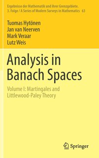 Couverture_Analysis In Banach Spaces