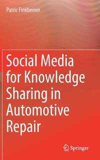 Front cover_Social Media For Knowledge Sharing In Automotive Repair
