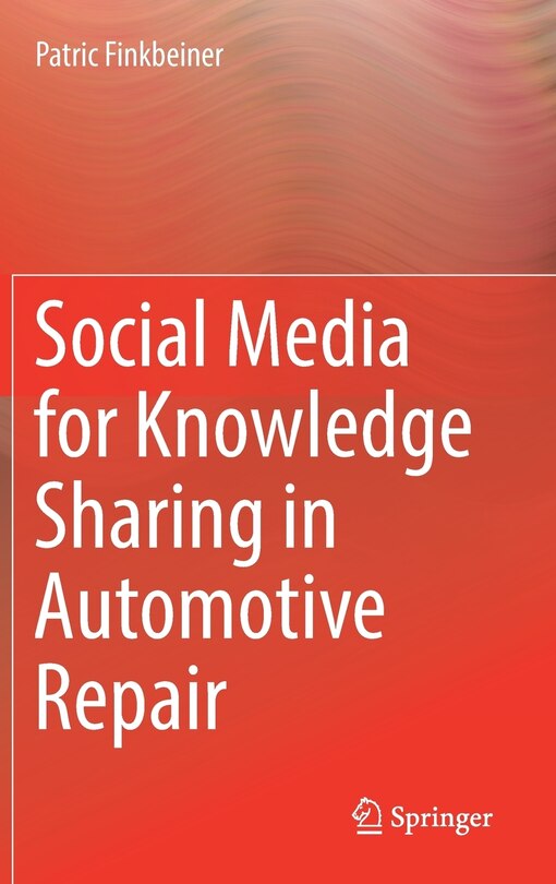 Front cover_Social Media For Knowledge Sharing In Automotive Repair