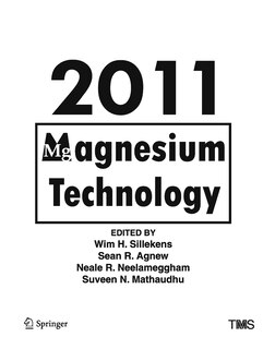 Front cover_Magnesium Technology 2011