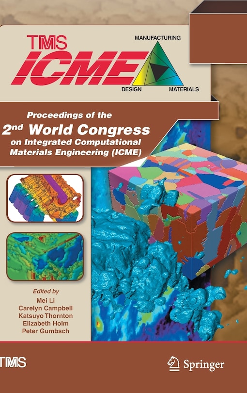 Couverture_Proceedings Of The 2nd World Congress On Integrated Computational Materials Engineering (icme)