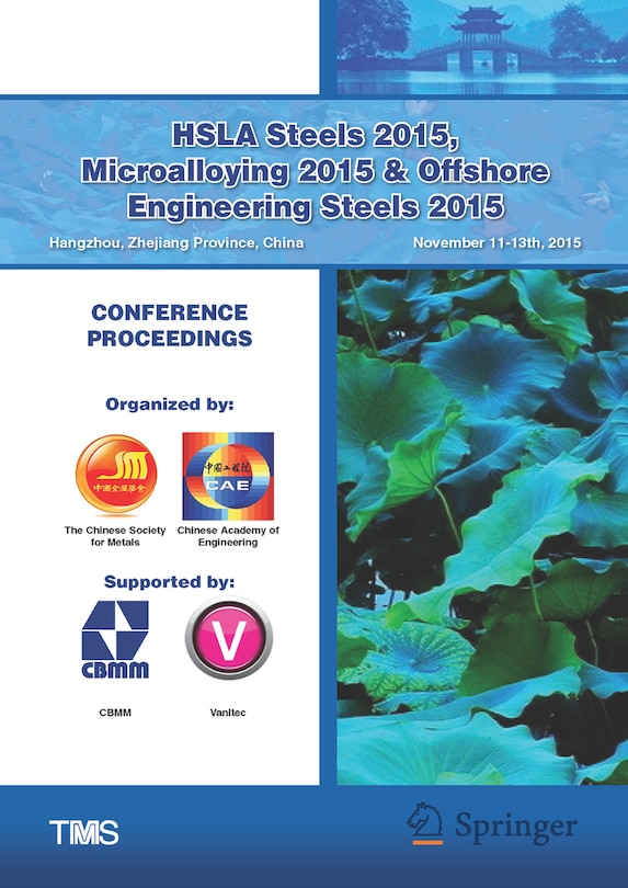 Couverture_HSLA Steels 2015, Microalloying 2015 and Offshore Engineering Steels 2015