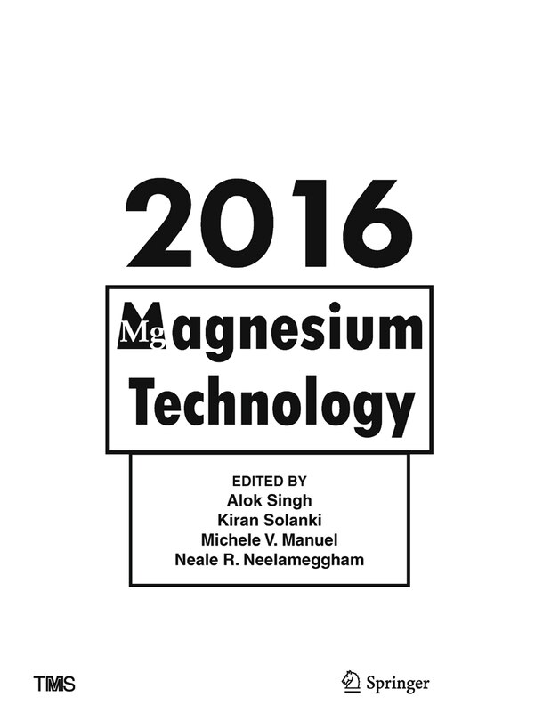 Front cover_Magnesium Technology 2016