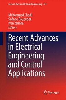 Couverture_Recent Advances In Electrical Engineering And Control Applications