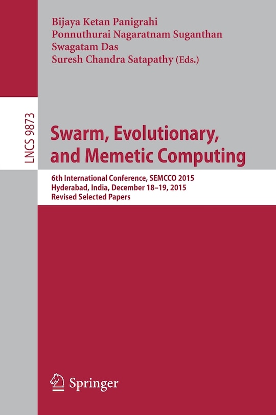 Couverture_Swarm, Evolutionary, and Memetic Computing